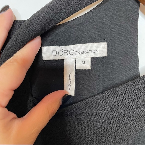 BCBGENERATION Black Pleated Skirt Dress Medium - Picture 8 of 13